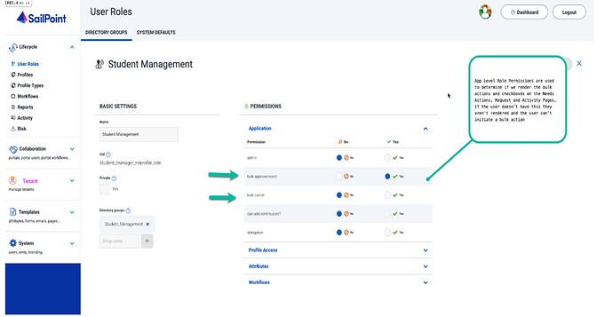 User Roles