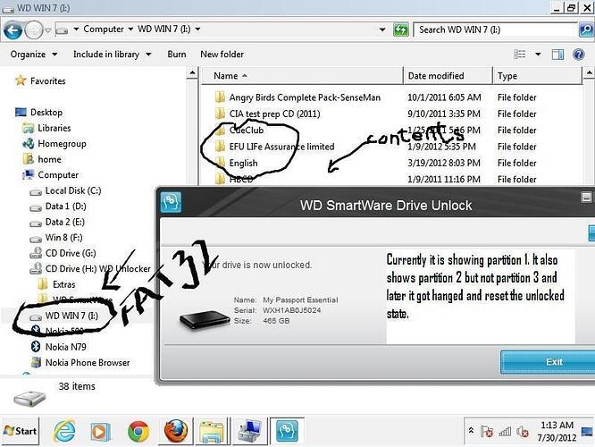 WD after unlock shows content of 1st partition.jpg