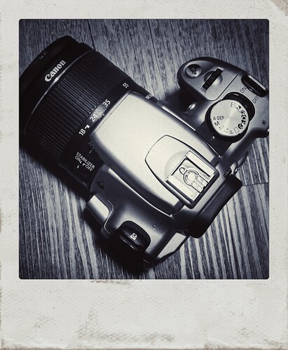 Canon EOS 350D Top