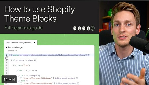 How to use Shopify theme blocks