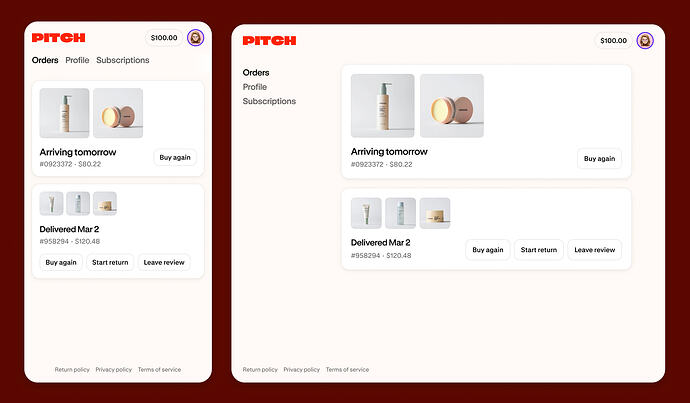 Customer account uplift