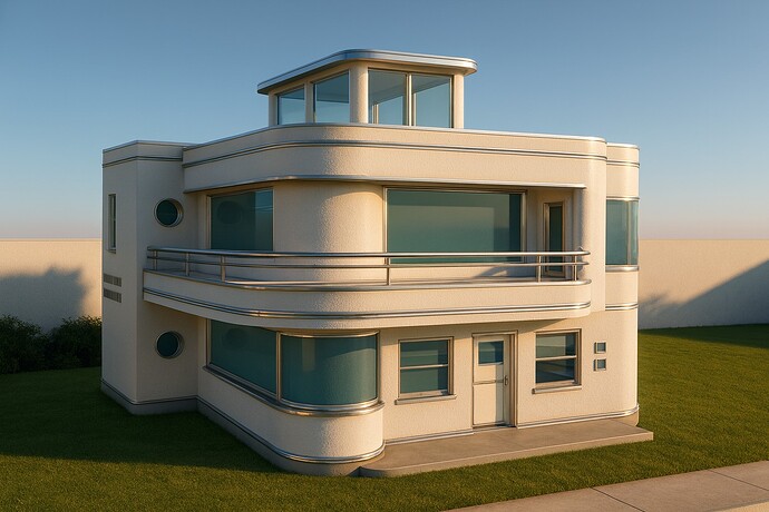Streamline Moderne House 3