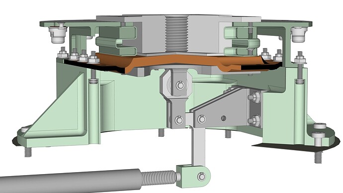 Thermal Switch Cut-Away Contactor B Closed