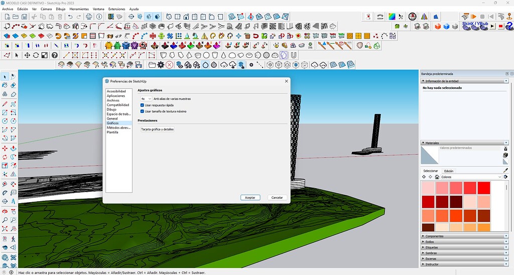 Hardware Acceleration Doesn't Appear SketchUp SketchUp Community