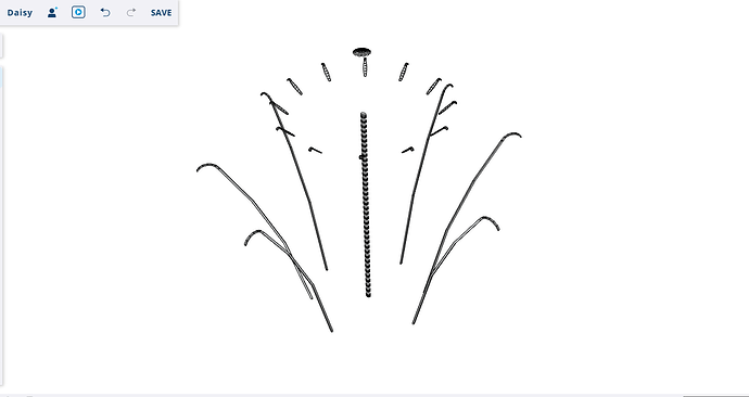 C. Exploded; X-Ray; Hid. Geo.