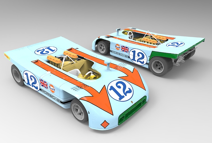 Tengel07's wip project: 1970 Porsche 908/03 - Page 4 - Gallery