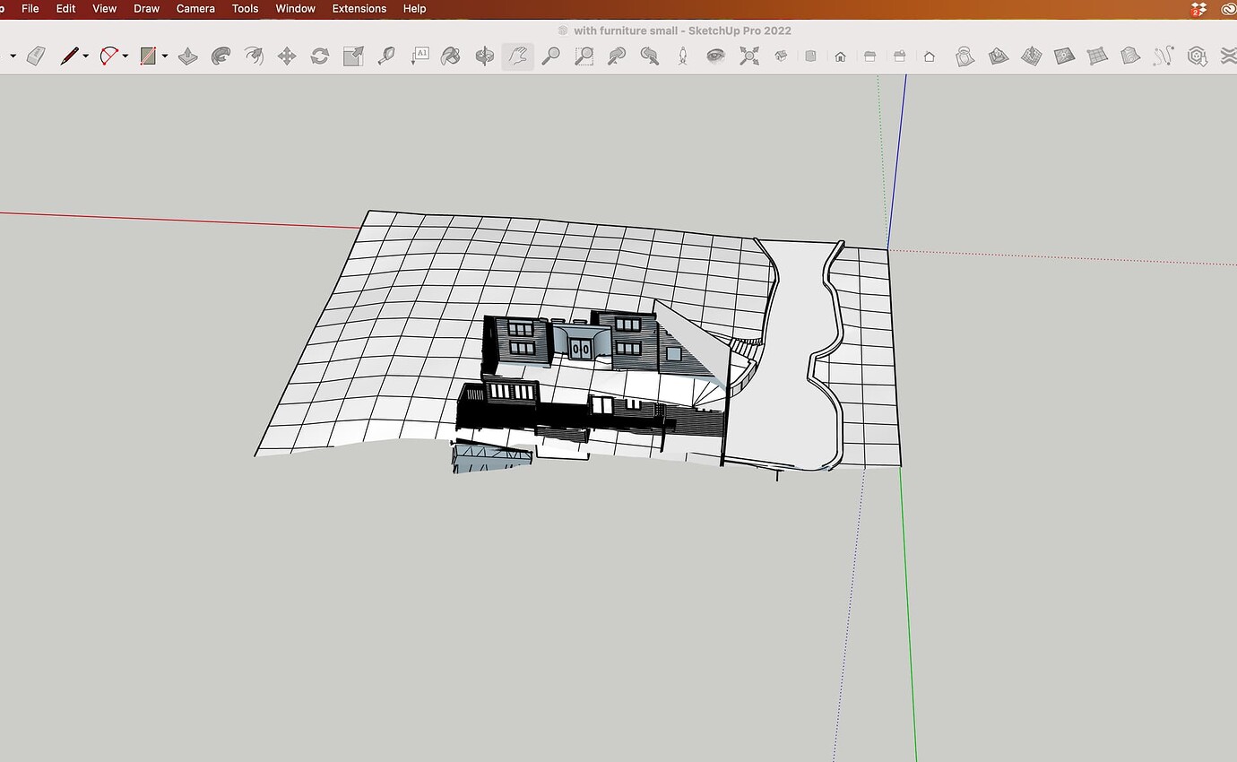 Drawing disappearing when I go to zoom in Pro SketchUp Community