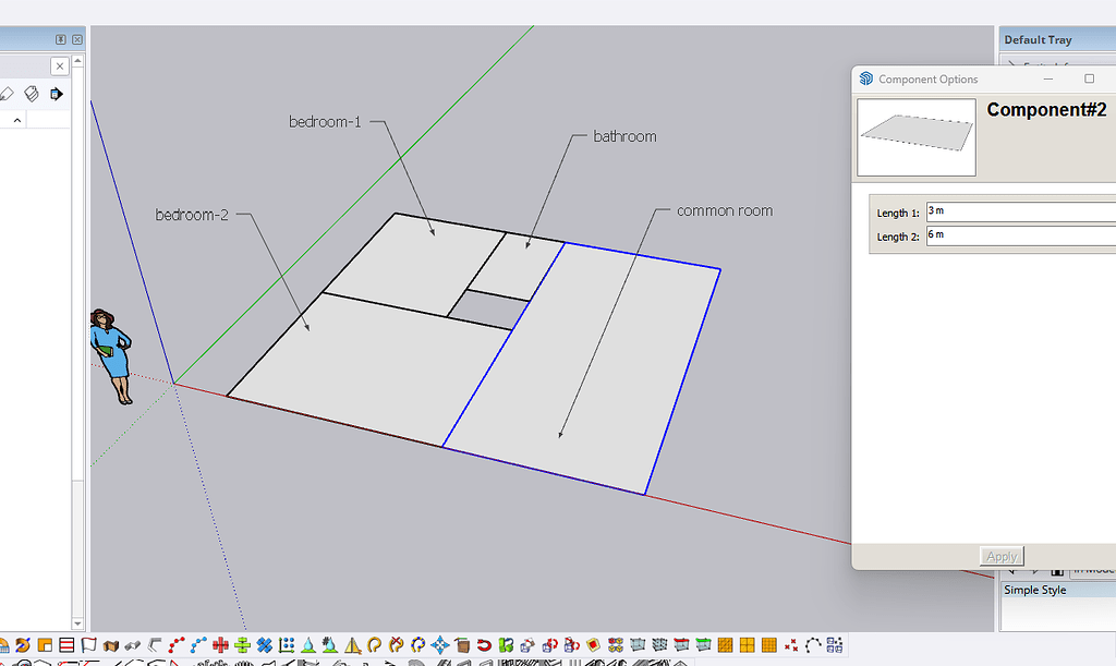 Edge to Edge Dynamic Components SketchUp Community