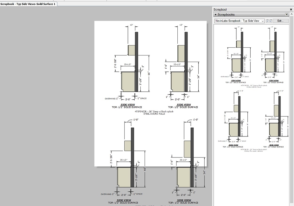 Scrapbook view in 2018 LayOut SketchUp Community