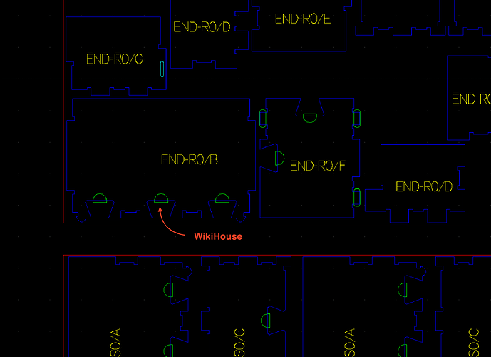WikiHouse generated DXF