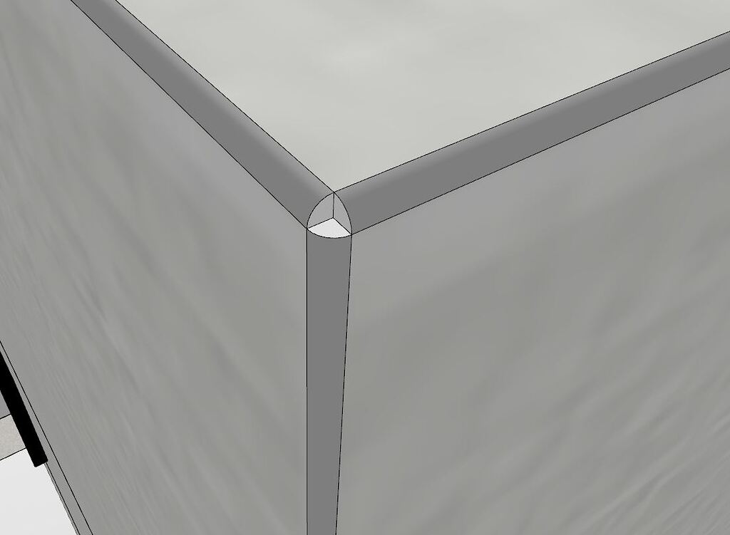 Filling a rounded corner SketchUp SketchUp Community