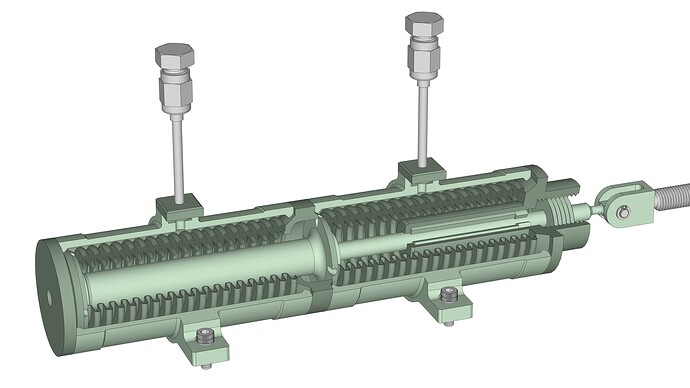 Thermal Switch Cut-Away Actuator