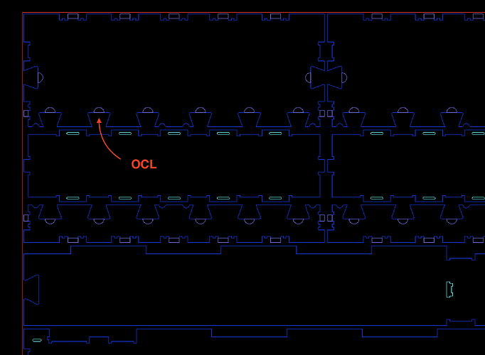 OpenCutList generated DXF