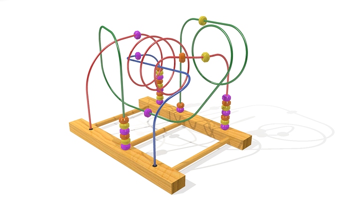 WIRE BEAD PUZZLE