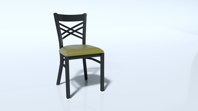 scaun-Lancaster  Black Cross Back Chair-gre