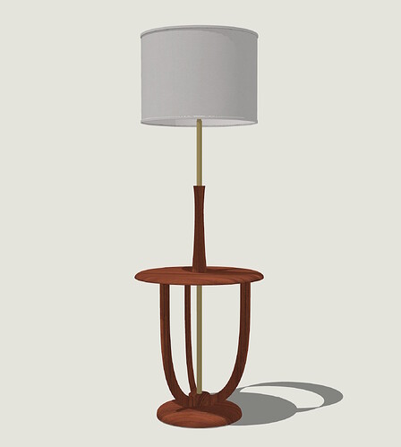 mod end table lamp