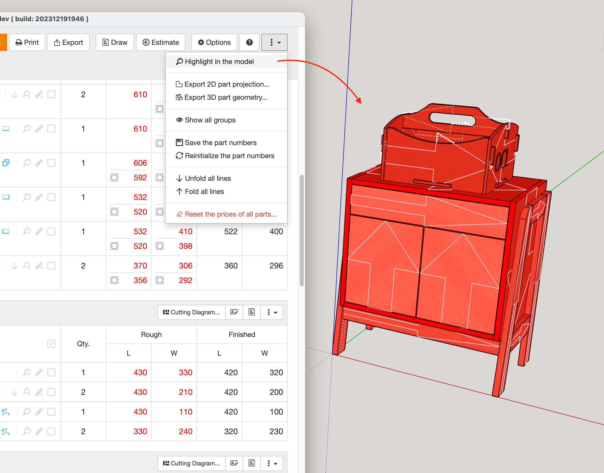 Is grain direction supposed to work that way? Extensions SketchUp