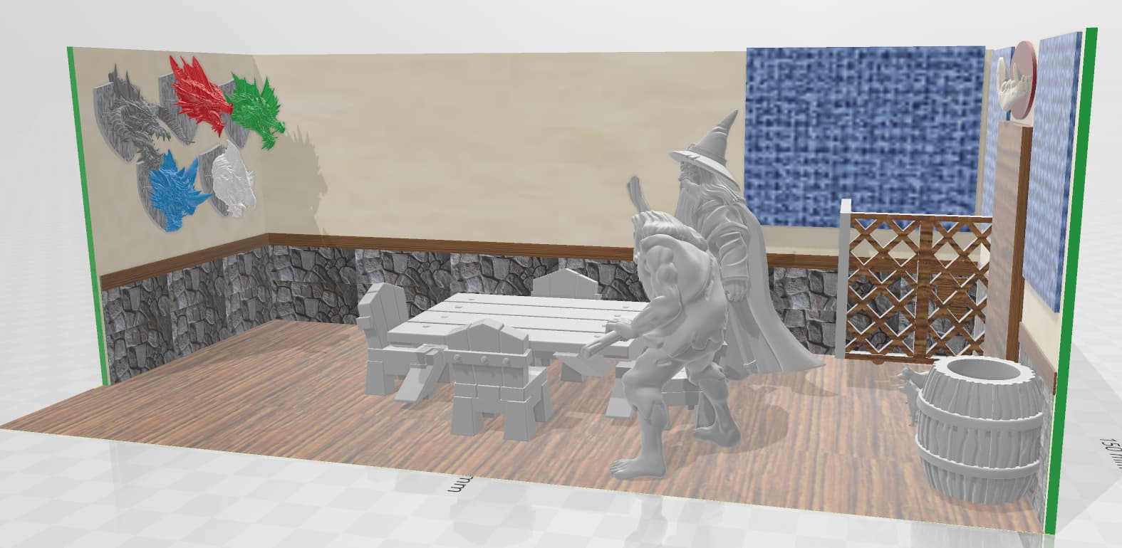 D&D Themed room Gallery SketchUp Community