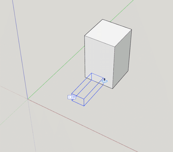 To devide a distance