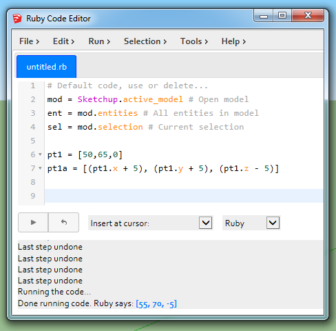 Extract coordinates of a point array - Ruby API - SketchUp Community