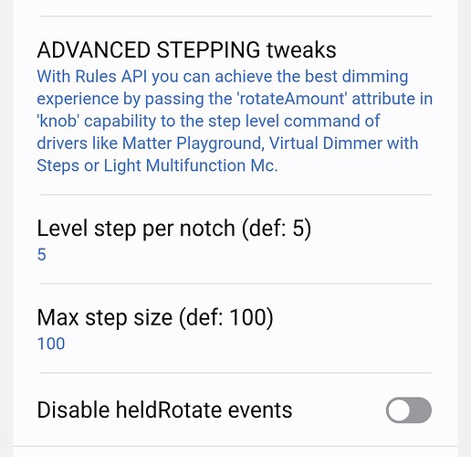 advanced dimming bilresa