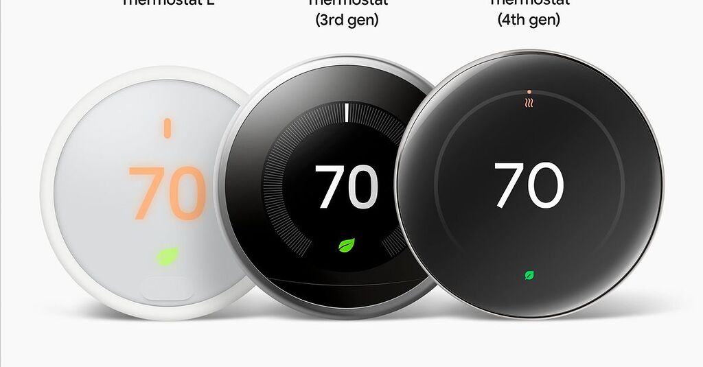 Google Nest Thermostat 4th Generation Released 2024 Devices
