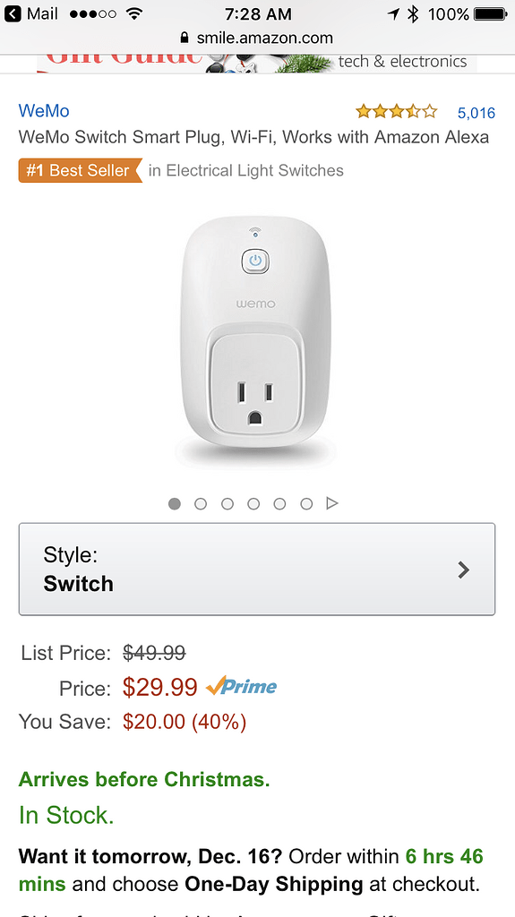 Wemo Outlet Deals SmartThings Community
