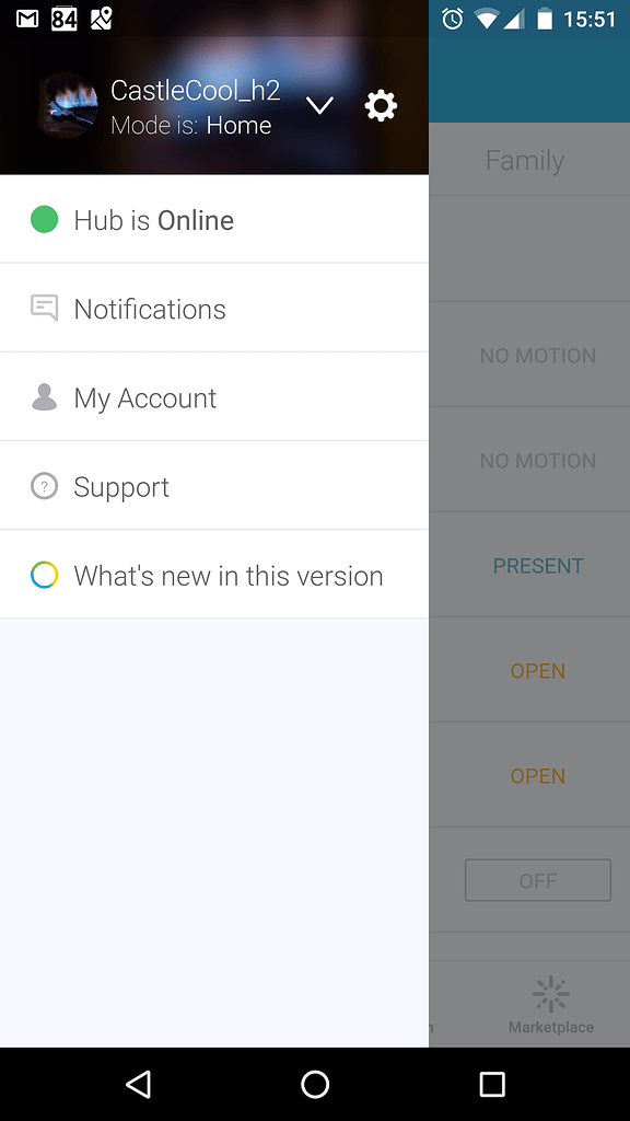 Where is the ZWave General Device Exclusion utility in the Android app? Apps & Clients