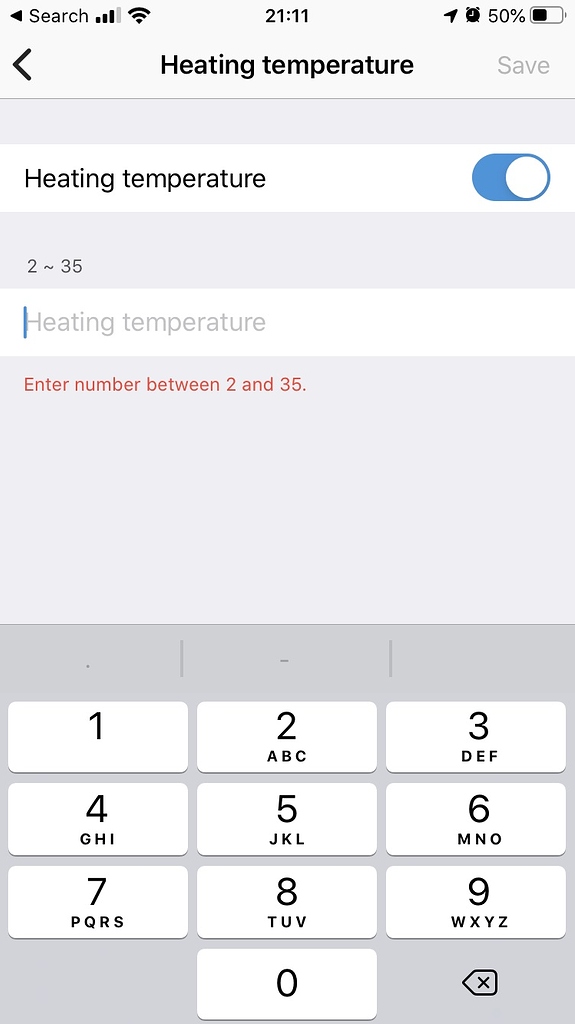 ‘Heating Temperature Setting’ problem in ST Scenes Apps & Clients