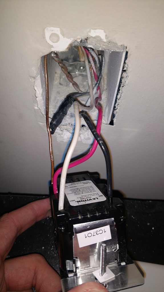 Leviton DW15s1BZ and DD0SRDLZ on 3 way Devices & Integrations