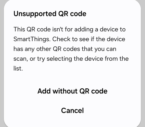 Response from Hub when pairing 3rd reality smart switch gen3