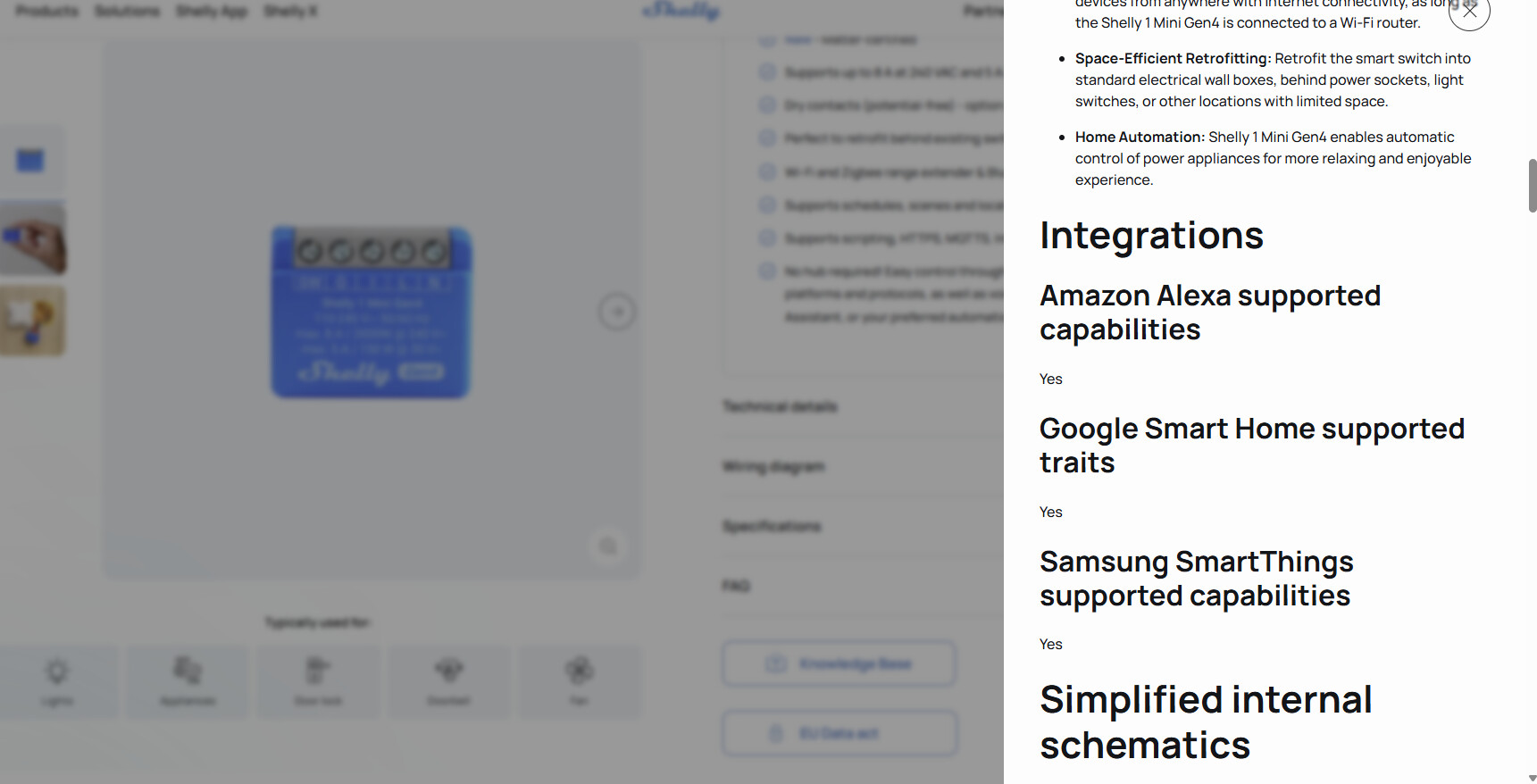Shelly 1 gen4 zigbee - Devices & Integrations - SmartThings Community
