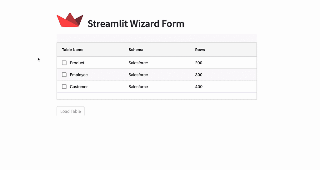 Streamlit wizard and custom animated spinner - Show the Community ...