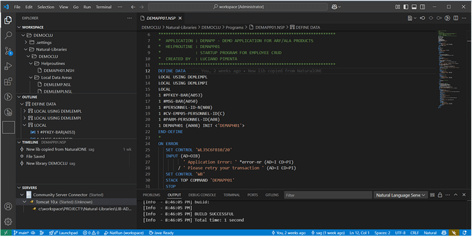 Natural for Visual Studio Code