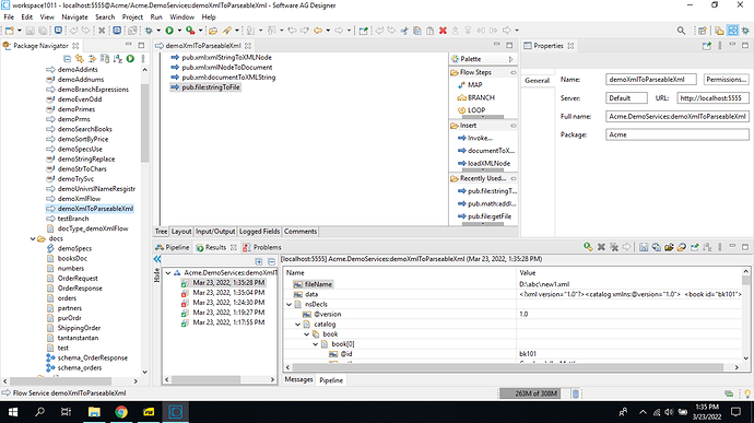 Unable To Create Parseable Xml File - Webmethods - Software Ag Tech  Community & Forums