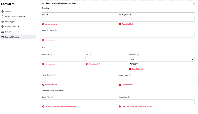 Plugin Configuration