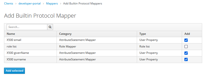 Add Buildin Mapper