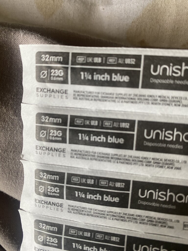 TRT needle sizes etc Pharma / TRT T NATION