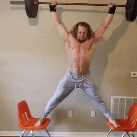 Split Weightlifter GIF - Find & Share on GIPHY