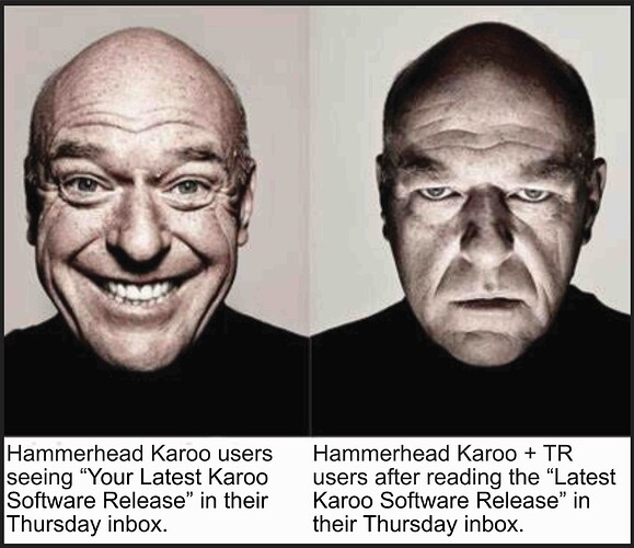 karoo happy sad