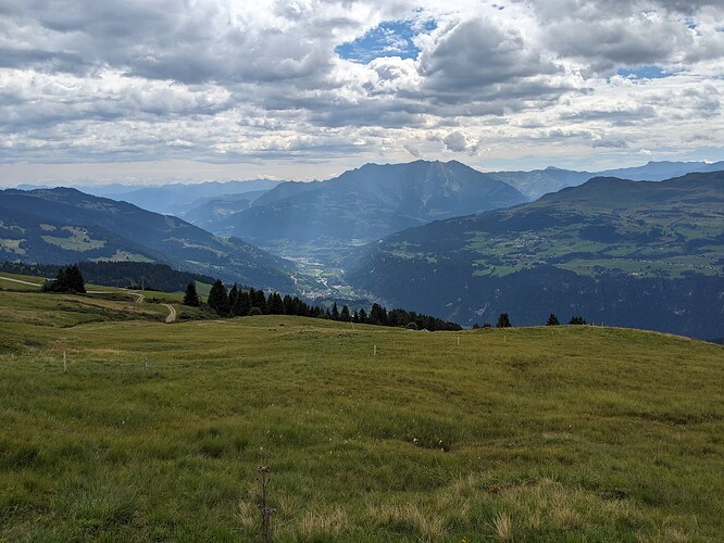 View to ilanz