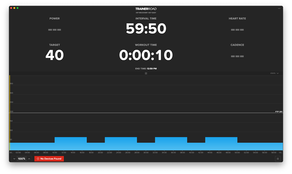 Missing interval countdown timer TrainerRoad Software TrainerRoad