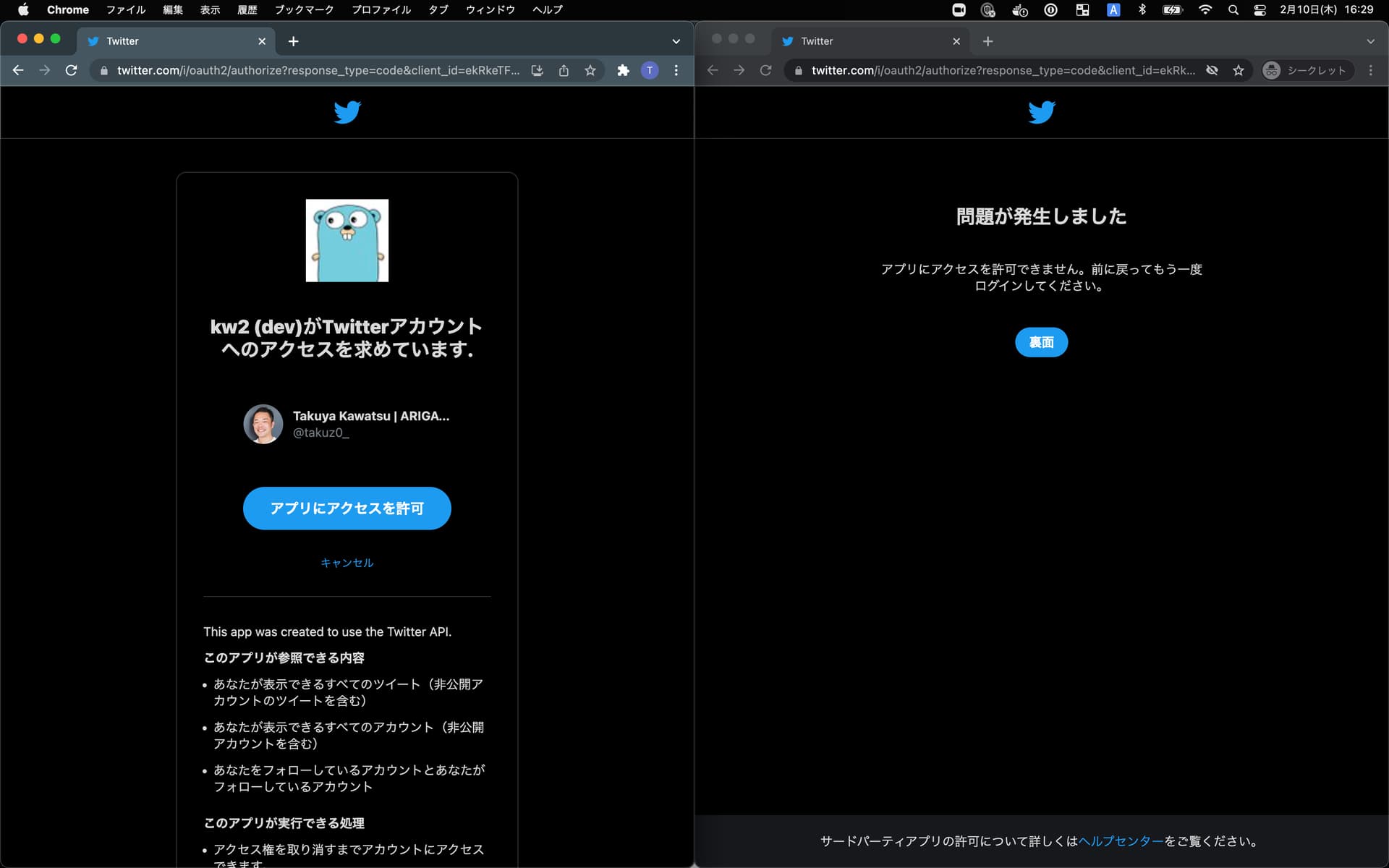 OAuth 2.0 認可コードフローでのエラー画面応答について - Ads API
