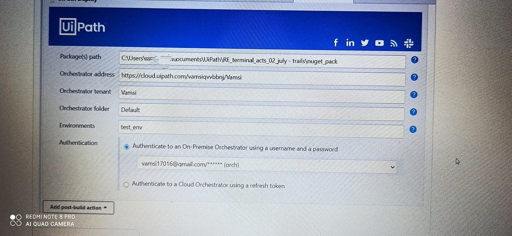 Need help on uipath - jenkins integration - Orchestrator - UiPath ...