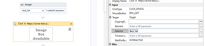 ClickSelector