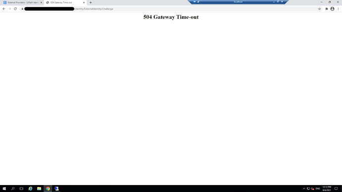 Orchestrator Error