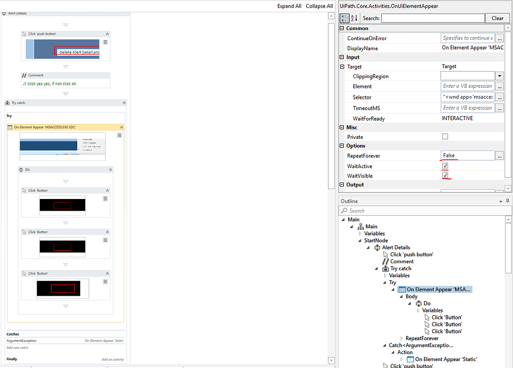 Try Catch Process Help UiPath Community Forum