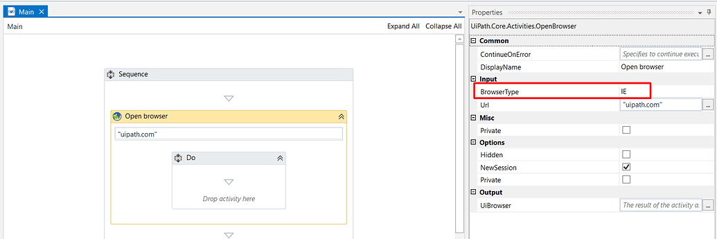 How do I use Microsoft Edge when using AttachBrowser? - Help - UiPath ...