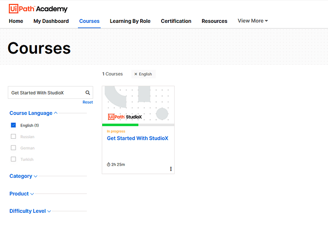 UIPath - Academy - Get Started With Studio X - Unicorn