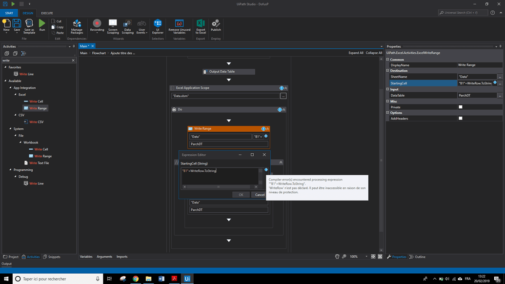Append range to a specific column Help UiPath Community Forum